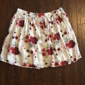 Floral skirt